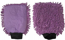 Washandschoen Microvezel RASTA violet