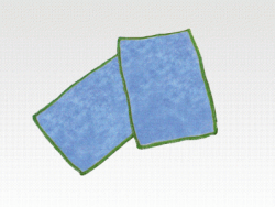 Microvezeldoek klein formaat 13 x 18 cm blauw (Greenspeed)