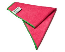 BASIC Microvezeldoek, 40 x 40 cm rood (Greenspeed)