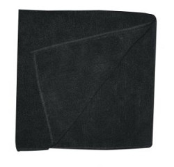 Microvezeldoek Soft zwart, 40 x 40 cm