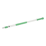 Telescoopsteel tweedelig, met ergobal (1.0 - 1.8 mtr) (Greenspeed)