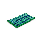 Mini pad scrub 9 x 16 cm (groen met blauwe strepen) (Greenspeed)