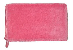 Washandschoen Microvezel ELEGANT roze