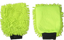 Washandschoen Microvezel RASTA groen