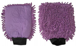 Washandschoen Microvezel RASTA violet